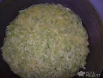 Рецепт Омлет із кабачком, із зеленню та сиром (знахідка в меню маленьких дітей) кабачком