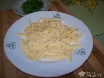Рецепт Омлет із кабачком, із зеленню та сиром (знахідка в меню маленьких дітей) омлет