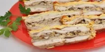 Руляда з курки, Кулінарія горіхів