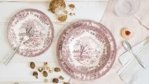 Розпис тарілок акриловими фарбами, точковий розпис, декоративні тарілки з розписом фарби та тарілок