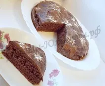 Сметанник шоколадний рецепт з фото шоколадний