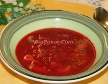 Суп Буряк рецепт з фото, покрокове приготування буряк