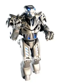 Titan the Robot робот-веселун з Великобританії - tettie titan