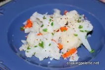 Теплий салат із цвітної капусти - Cooking Palette капусти