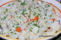 Теплий салат із цвітної капусти - Cooking Palette цвітної