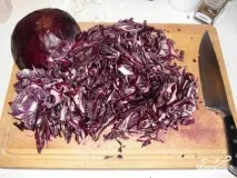 Тушкована червона капуста по-чеськи - покроковий рецепт з фото на покроковий