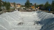 Укладання плівки для ставка, VastLand плівки