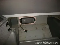 Установка автономного обігрівача Airtronic D2 на автомобілі MAN TGA 18430 обігрівача