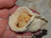 Вареники з картоплею, Їжа на столі картоплею
