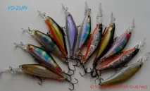 Воблери YO-ZURI 3DS Shad F958-F957 та 3D Minnow F621-F622 подібності та відмінності yo-zuri