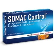 Вітаміни від печії SOMAC CONTROL 20 MG 14 шт Takeda somac