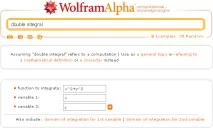 WolframAlpha українською Калькулятор подвійних інтегралів у Wolfram, Alpha українською