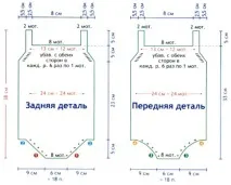 Боді спицями та гачком для новонароджених боді