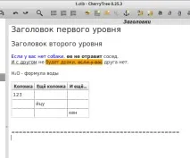Cherrytree структуруємо нотатки cherrytree