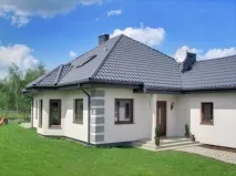 Колір фасаду будинку та даху відтінки, вибрати колір