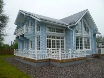 Колір фасаду будинку та даху відтінки, вибрати колір