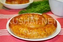 Домашня куряча ковбаса ковбаса