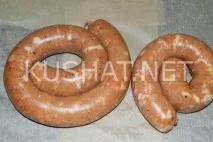 Домашня куряча ковбаса домашня