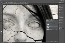 Ефектний портрет Перетворюємо модель на статую, Photoshop поради портрет