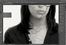 Ефектний портрет Перетворюємо модель на статую, Photoshop поради ефектний