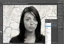 Ефектний портрет Перетворюємо модель на статую, Photoshop поради портрет