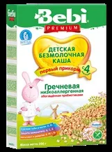 Гречана каша дитяча Bebi Premium дитяче харчування з 4 місяців bebi