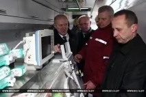 Гродненська обласна дитяча лікарня отримала в подарунок реанімобіль, З Гродно гродненська