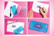 Hand-made Робимо красивий чохол для телефону, ElleGirl красивий