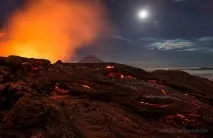 Виверження вулкана Толбачик на Камчатці виверження