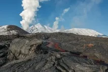 Виверження вулкана Толбачик на Камчатці виверження