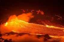 Виверження вулкана Толбачик на Камчатці виверження