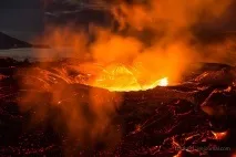 Виверження вулкана Толбачик на Камчатці виверження