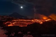 Виверження вулкана Толбачик на Камчатці виверження