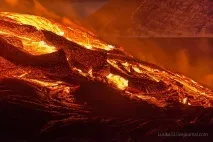 Виверження вулкана Толбачик на Камчатці вулкана
