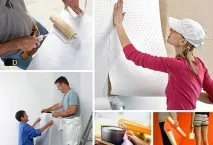 Як клеїти шпалери на гіпсокартон чи можна без шпаклівки. можна