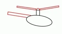 Cum să desenezi un elicopter instrucțiuni pas cu pas