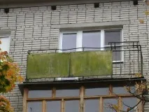 Як обшити балкон сайдинга