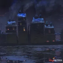 Як намалювати Пристань намалював