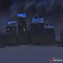 Як намалювати Пристань намалював