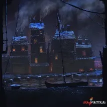 Як намалювати Пристань пристань