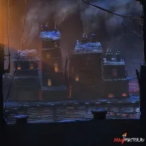 Як намалювати Пристань намалювати