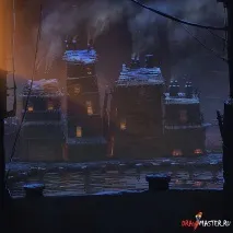 Як намалювати Пристань намалював