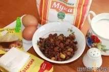 Кексики пісочні з родзинками родзинками