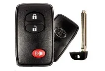 Ключі Toyota - виготовлення, відновлення втрачених чіп клчюей для авто Тойота ключі