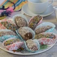 Ковбаска з печива зі згущеним молоком згущеним