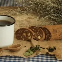 Ковбаска з печива зі згущеним молоком печива