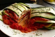 Лазання з грибами та шинкою, фаршем, куркою, сиром, м’ясом. шинкою