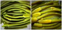 Мариновані часникові стрілки мариновані