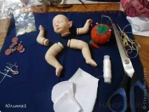 Майстер-клас з ліплення ляльки ООАК ляльки