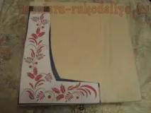 Майстер-клас з декупажу на дереві Шкатулка - 1000 дрібниць декупажу